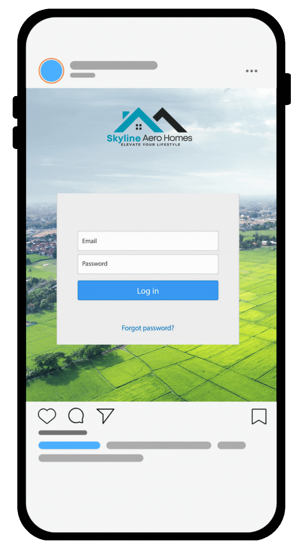 Skyline Aerohomes App