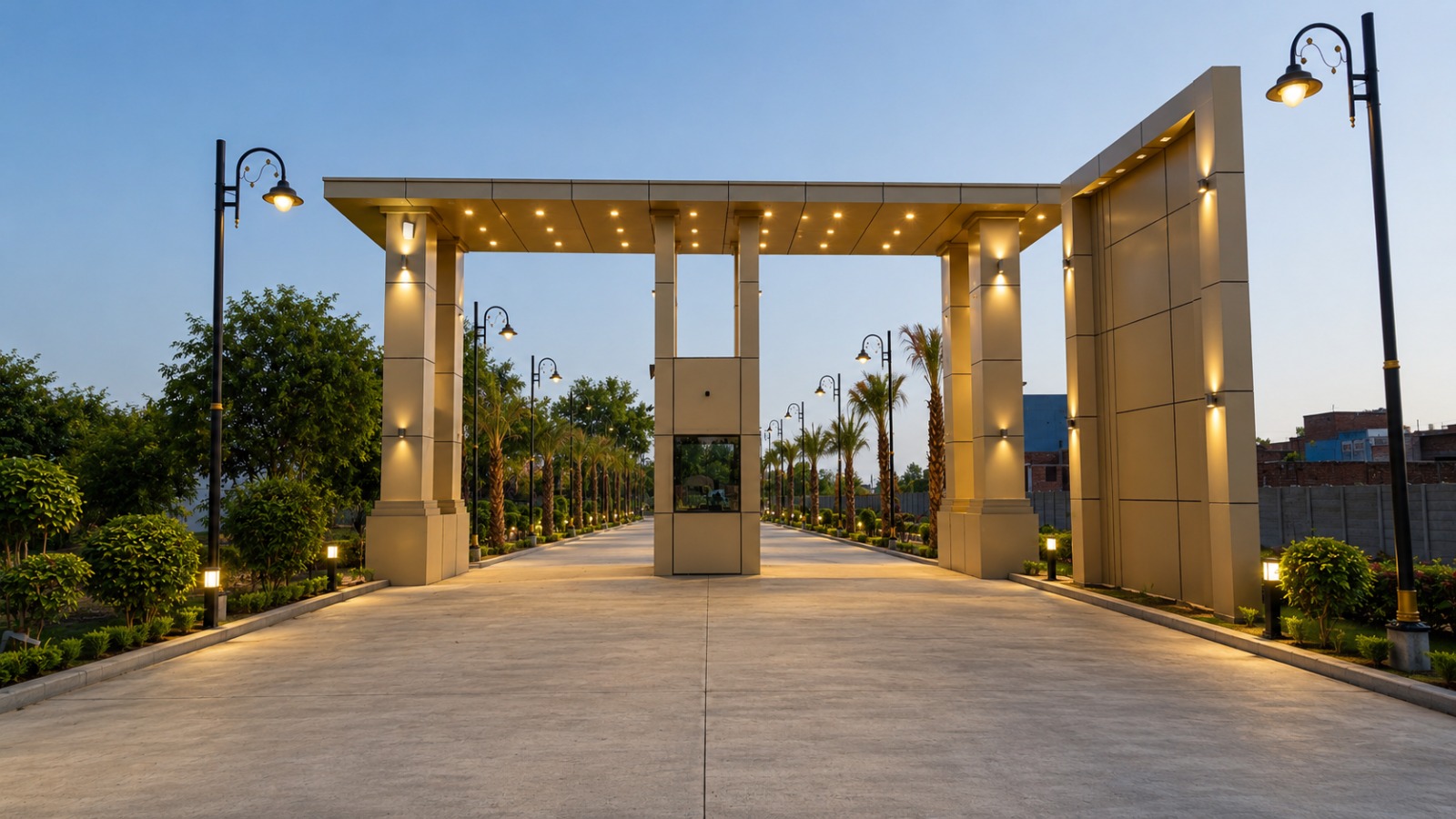Skyline Aero Homes - Grand Entry Gate