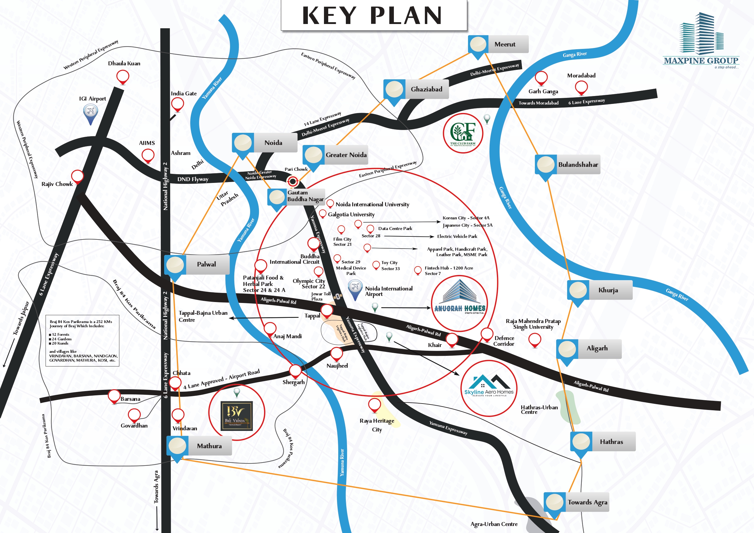 Key Plan Location Map